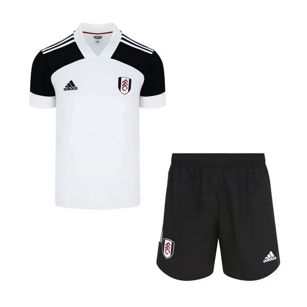 Camiseta Fulham 1ª Kit Niños 2020 2021 Blanco